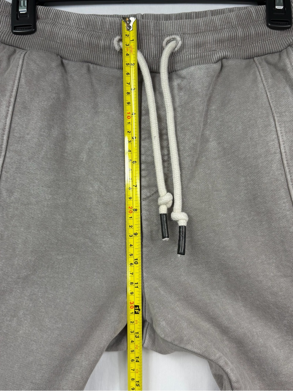 YoungLa 205 Light Brown/Grey Washed Heavyweight Gym Sweatpant Joggers Men Size M - Picture 8 of 10